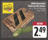 Fränkische Mini-Gurken bei E center im Hüttengrund Prospekt für 2,49 €