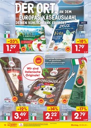 Gorgonzola Angebot im aktuellen Netto Marken-Discount Prospekt auf Seite 10