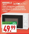 Mikrowelle MW 791 Angebote von Clatronic bei Marktkauf Rheda-Wiedenbrück für 49,99 €