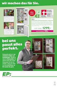 Kühlschrank im aktuellen EP: Prospekt (Kerpen (Kolpingstadt)) Kühlschrank im EP: Prospekt "ich will das volle Programm!" mit 12 Seiten (Kerpen (Kolpingstadt))