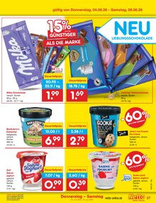Milka im Netto Marken-Discount Prospekt "Aktuelle Angebote" mit 66 Seiten (Chemnitz)