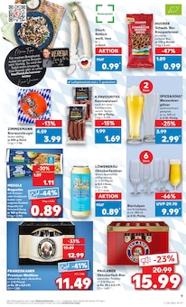 Bier im Kaufland Prospekt "Aktuelle Angebote" mit 52 Seiten (Essen)