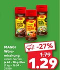 Würzmischung Fleisch Angebote von Maggi bei Kaufland Lehrte für 1,29 €