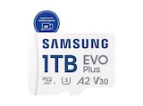 EVO Plus SDHC inkl. SD-Adapter, Micro-SD Speicherkarte, 1 TB, 160 MB/s von SAMSUNG im aktuellen MediaMarkt Saturn Prospekt für 204,99 €