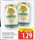 Mango & Lime Flavoured Refreshing Cider von Somersby im aktuellen E center Prospekt