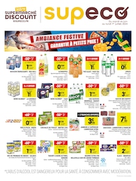 Catalogue Discount Alimentaire Supeco en cours à Rouen et alentours, Ambiance festive garantie à petits prix, 2 pages, 25/06/2024 - 01/07/2024