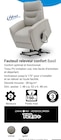 Technicien de Santé Ajaccio - Promo Fauteuil releveur confort Basil Promo Fauteuil releveur confort Basil à 729,90 € dans le catalogue Technicien de Santé à Ajaccio