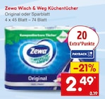 Wisch & Weg Küchentücher bei Netto Marken-Discount im Prospekt "" für 2,49 €
