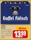 Aktuelles Kölsch Angebot bei REWE in Pulheim ab 13,99 €