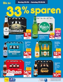 Bier im aktuellen Netto Marken-Discount Prospekt (Ludwigsburg) Bier im Netto Marken-Discount Prospekt "Aktuelle Angebote" mit 72 Seiten (Ludwigsburg)