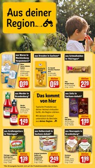 Süßigkeiten im aktuellen REWE Prospekt (Leipzig) Süßigkeiten im REWE Prospekt "Dein Markt" mit 31 Seiten (Leipzig)