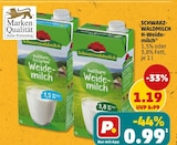 H-Weidemilch Angebote von Schwarzwaldmilch bei Penny Leonberg für 0,99 €
