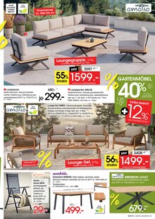 Sofa im Zurbrüggen Prospekt "GARTEN-ERÖFFNUNGS-PREISE" mit 8 Seiten (Hagen (Stadt der FernUniversität))