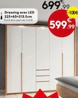 Dressing avec led en promo chez Maxi Bazar Clichy-sous-Bois à 599,99 €