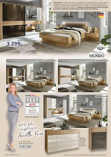 Bett im Opti-Wohnwelt Prospekt "Schlafen Highlights" mit 8 Seiten (Bremen)