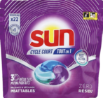 Capsules lave-vaisselle tout-en-1 Cycle court régulier - SUN - Monoprix Capsules lave-vaisselle tout-en-1 Cycle court régulier - SUN à 6,90 € dans le catalogue Monoprix