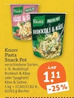 Pasta Snack Pot von Knorr im aktuellen tegut Prospekt für 1,11 €