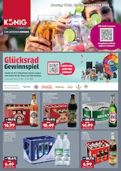 Cola im Getränke König Prospekt in Donauwörth Aktueller Getränke König Prospekt mit Cola, "DIE GETRÄNKEKÖNNER", Seite 1