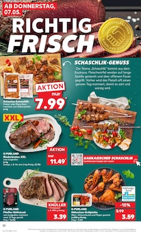 Grillfleisch im Kaufland Prospekt "Aktuelle Angebote" mit 58 Seiten (Saarbrücken)