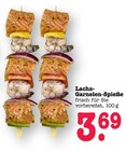 Aktuelles Lachs-Garnelen-Spieße Angebot bei E center in Heidelberg ab 3,69 €