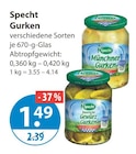 Münchner Gurken von Specht im aktuellen V-Markt Prospekt für 1,49 €
