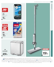 Poubelle Angebote im Prospekt "LE BLANC : STYLÉS LES PETITS PRIX !" von Carrefour Market auf Seite 21