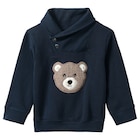 Jungen Sweatshirt mit Schalkragen im aktuellen Ernstings family Prospekt für 15,99 €