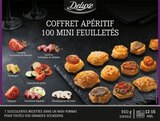 Coffret apéritif 100 mini feuilletés - DELUXE dans le catalogue Lidl