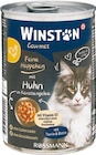 Gourmet Katze Feine Häppchen von Winston im aktuellen Rossmann Prospekt für 0,79 €