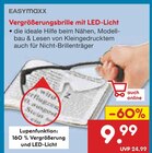 Vergrößerungsbrille mit LED-Licht Angebote von EASYmaxx bei Netto Marken-Discount Solingen für 9,99 €