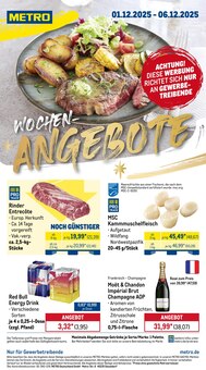 Champagner im METRO Prospekt "Wochenangebote SCO + Gewinnspiel + Markets" mit 28 Seiten (München)
