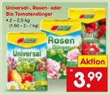 Universal-, Rosen- oder Bio Tomatendünger Angebote bei Netto Marken-Discount Böblingen für 3,99 €