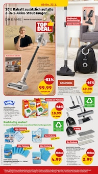 Staubsauger im Penny Prospekt "Wer günstig will, muss Penny." mit 40 Seiten (Düsseldorf)