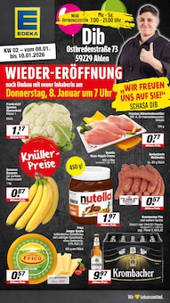 Aktueller EDEKA Prospekt "Aktuelle Angebote" Seite 1 von 19 Seiten für Ahlen