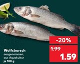 Wolfsbarsch  im aktuellen Kaufland Prospekt für 1,59 €