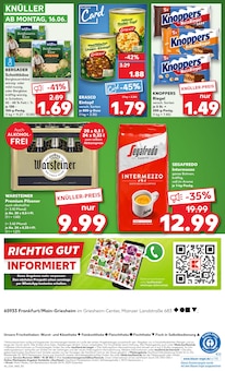 Warsteiner im aktuellen Kaufland Prospekt (Bad Homburg (Höhe)) Warsteiner im Kaufland Prospekt "Aktuelle Angebote" mit 54 Seiten (Bad Homburg (Höhe))