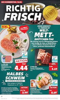 Schweinefilet im Kaufland Prospekt "Aktuelle Angebote" mit 63 Seiten (Leipzig)