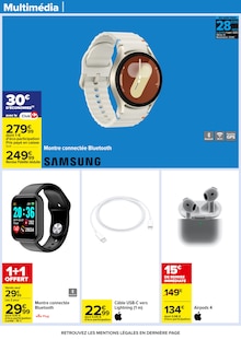 Promo Samsung dans le catalogue Carrefour du moment à la page 61