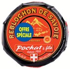 Reblochon Fruitier au Lait Cru - POCHAT ET FILS - Super U à Valence Reblochon Fruitier au Lait Cru - POCHAT ET FILS en promo chez Super U Valence à 2,75 €