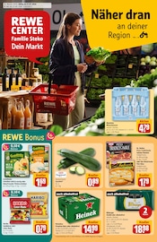 Getränke im REWE Prospekt in Erkelenz Aktueller REWE Prospekt mit Getränke, "Dein Markt", Seite 1