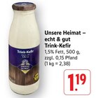 EDEKA Villingen-Schwenningen - Trink-Kefir Angebot im Prospekt Trink-Kefir bei EDEKA im Villingen-Schwenningen Prospekt für 1,19 €