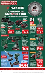 Akkuschrauber Angebot im aktuellen Kaufland Prospekt auf Seite 36