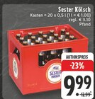 EDEKA Bornheim - Sester Kölsch Angebot im Prospekt Sester Kölsch bei EDEKA im Bornheim Prospekt für 9,99 €