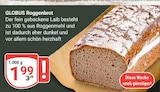 GLOBUS - Roggenbrot Angebot im Prospekt Roggenbrot bei GLOBUS im Prospekt "" für 1,99 €