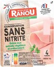 JAMBON CONSERVATION SANS NITRITE - MONIQUE RANOU à 2,00 € dans le catalogue Intermarché