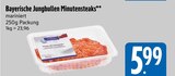 Bayerische Jungbullen Minutensteaks von  im aktuellen E xpress Prospekt für 5,99 €