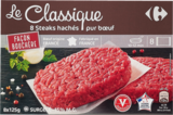 Steaks hachés surgelés - CARREFOUR en promo chez Carrefour Malakoff à 10,79 €