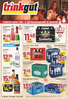 Bier im aktuellen Trinkgut Prospekt (Lehrte) Bier im Trinkgut Prospekt "Aktuelle Angebote" mit 26 Seiten (Lehrte)