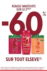 Intermarché Saint-Etienne-de-Cuines - Promo -60% de remise immédiate sur le 2ème sur tout Elseve Promo -60% de remise immédiate sur le 2ème sur tout Elseve à dans le catalogue Intermarché à Saint-Etienne-de-Cuines