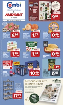 Aktueller combi Prospekt (Apen, 39 Seiten zum blättern combi Prospekt Markt - Angebote mit 39 Seiten